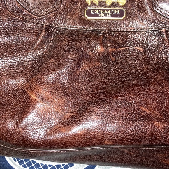 Authentic Coach Leather Carriage Bag - Picture 6 of 7